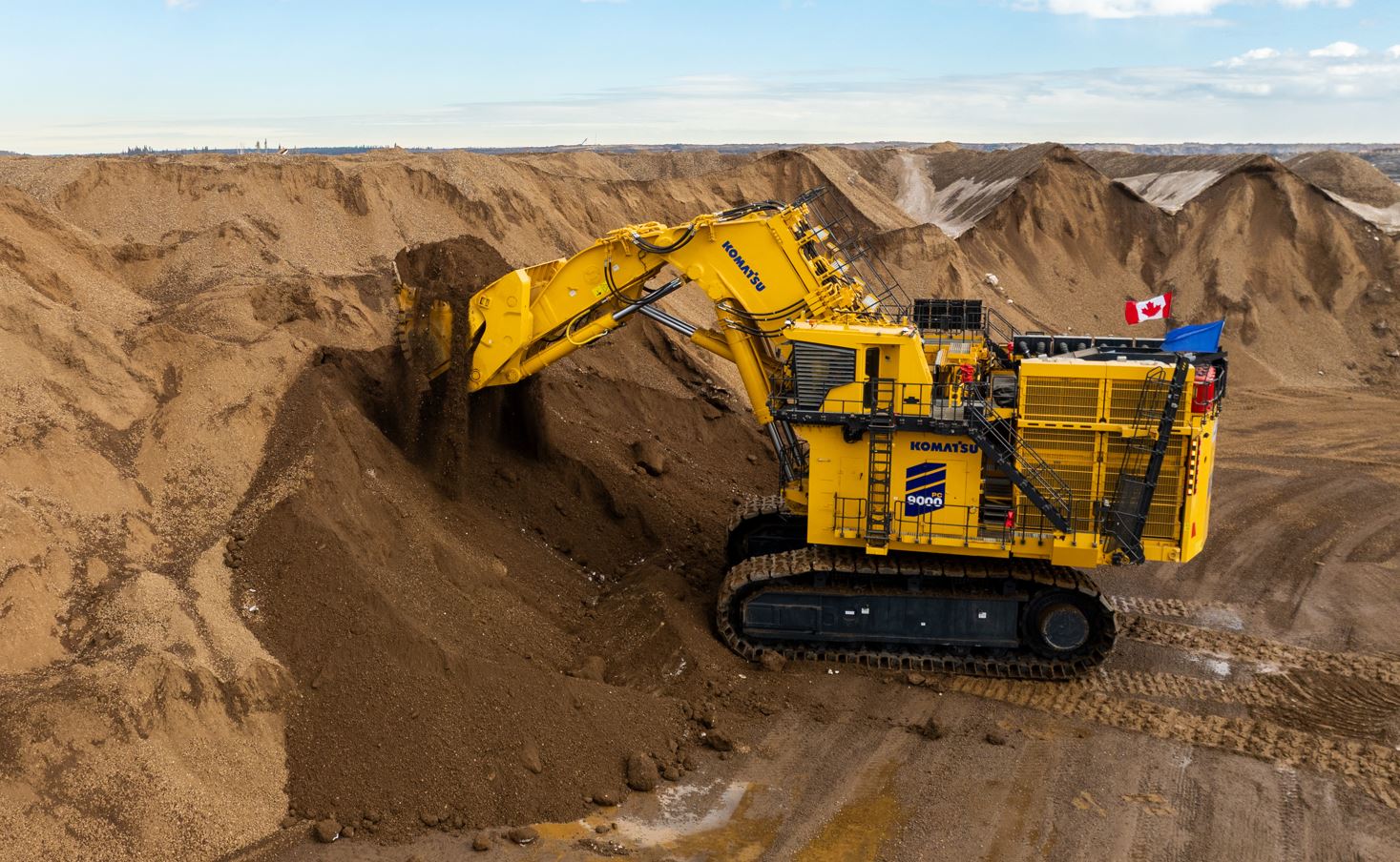 Komatsu PC9000 900 Tonnen 2025 der Höhepunkt moderner Bergbauingenieurkunst