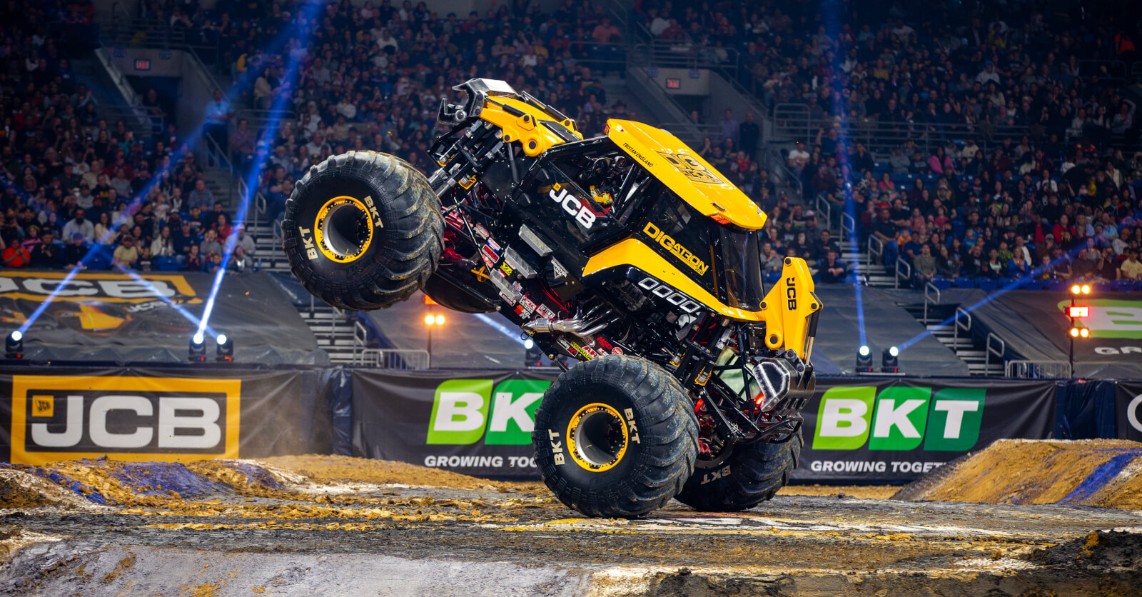 JCB in the World of Monster Trucks: Off-Road Power and Style